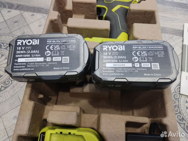 Шуруповерт ryobi r18 dd3