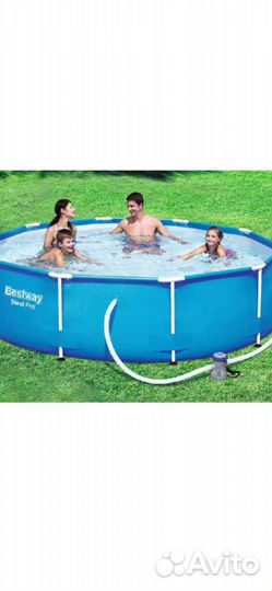 Новый В упаковке каркасный бассейн 305на100см