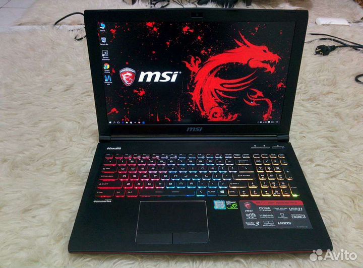 Moщные игровые ноутбуки с гарантией. Большой выбор