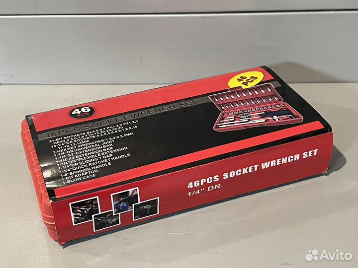 Набор инструментов 46 предметов (новый)