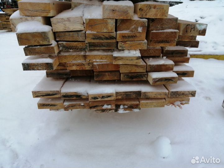 Доска 50х150 мм обрезная 1 сорт