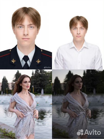 Обработка Ретушь Реставрация фото Листовки Визитки