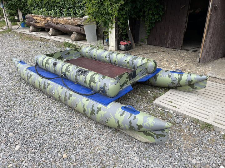 Моторный катамаран 385