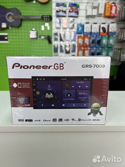 Магнитола 2din pioneer.gb grs-7009
