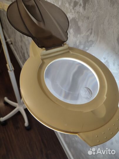 Лампа лупа напольная бу