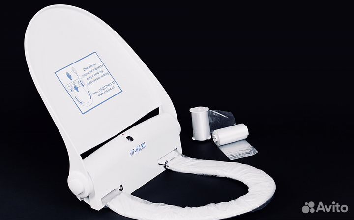 Стульчак для унитазный vip-wc V515w4-2