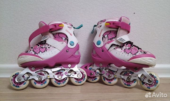 Роликовые коньки детские 34,5-38,5