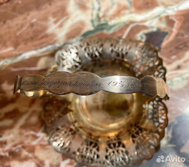 Винтажная конфетница Европа