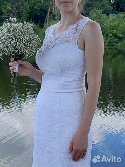 Свадебное платье 44 46