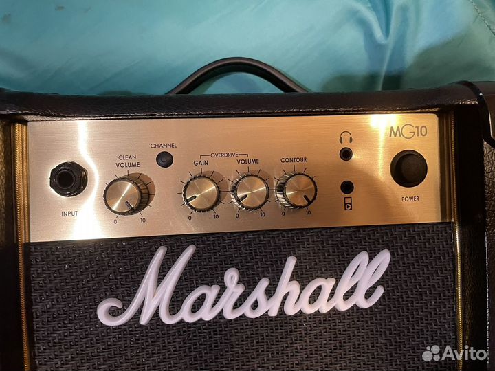 Гитарный комбоусилитель marshall mg10