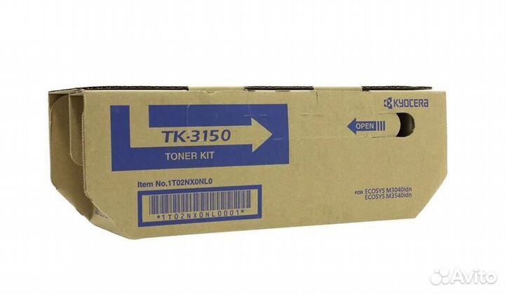 Тонер-картридж Kyocera TK-3150 (1T02NX0NL0) Black