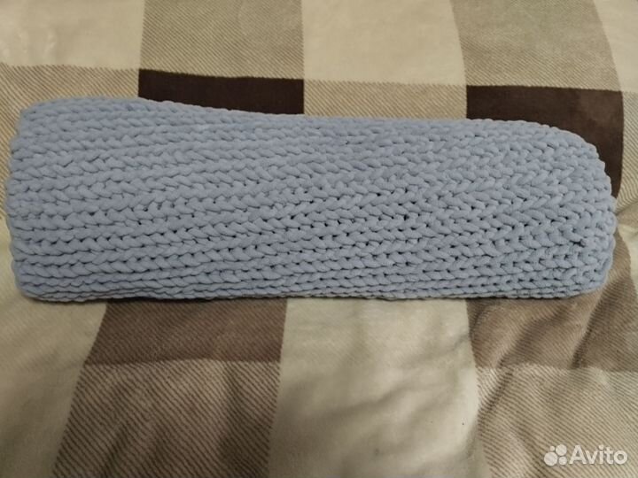 Плед из ализе пуффи