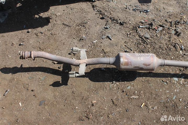 Глушитель в сборе Ситроен Ц-Элизе