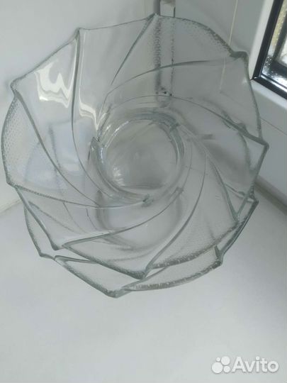 Ваза для фруктов стекло