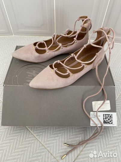 Туфли женские нат.замша