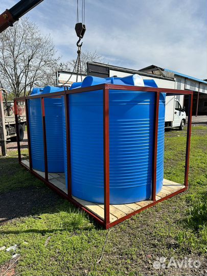 Емкость для воды пластиковые 5000л