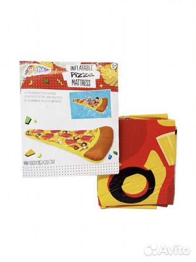 Надувной матрас пицца и обычные