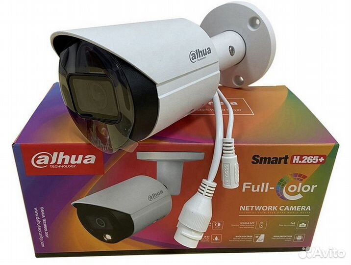 Видеокамеры IP Dahua Wiz Sense/Full Color 2/4/8 Мп