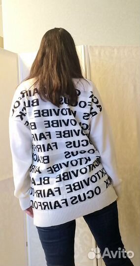 Женский свитшот кофта 42-46 Оверсайз