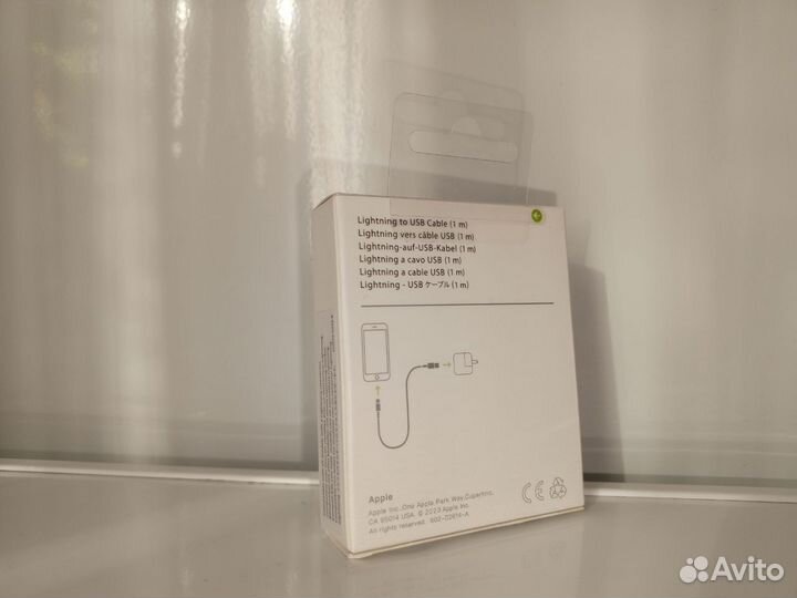 Кабель lightning to usb apple