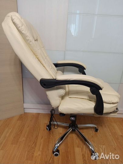 Кожаное кресло с массажем новые доставка беспл