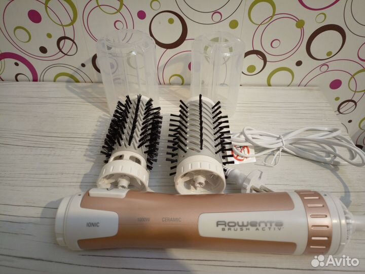 Фен щетка rowenta cf 9520 fo