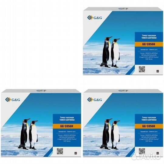Картридж G&G GG-C056-3PK 1453432