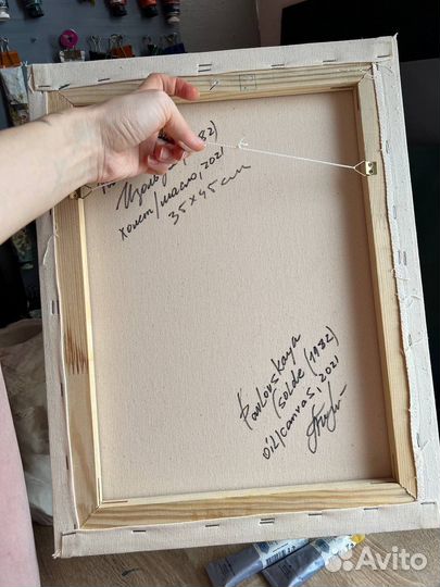 Картина маслом портрет девушка цветы лебедь