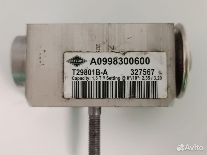 Клапан кондиционера Mercedes A0998300600