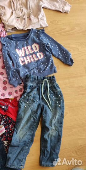 Вещи пакетом на девочку 98 104