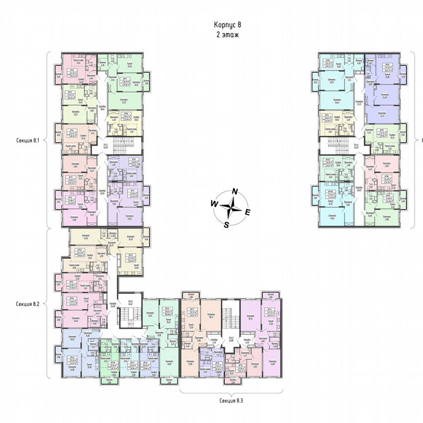 Квартира-студия, 29,7 м², 2/4 эт.