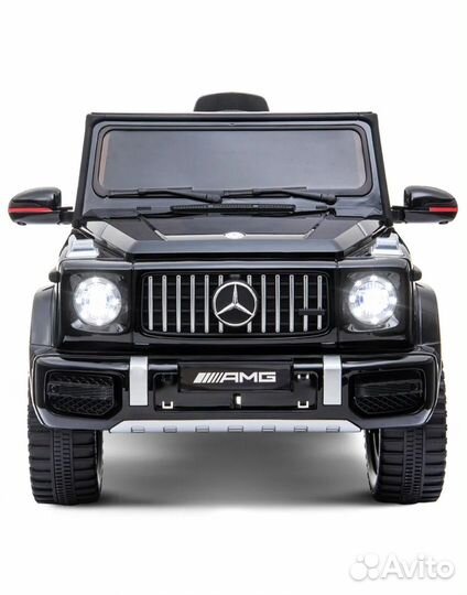 Электромобиль Mercedes черный