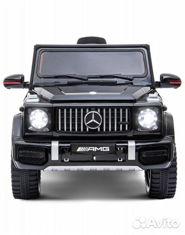 Электромобиль Mercedes черный