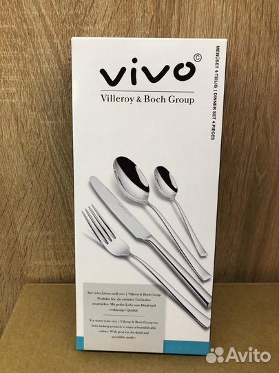 Столовые приборы, 10 наборов, vivo новые