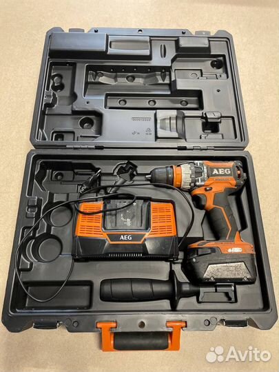 Бесщеточная дрель-шуруповерт AEG BSB18cblli-502C