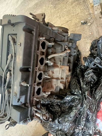 Двигатель на hyundai accent 1.5 разбор