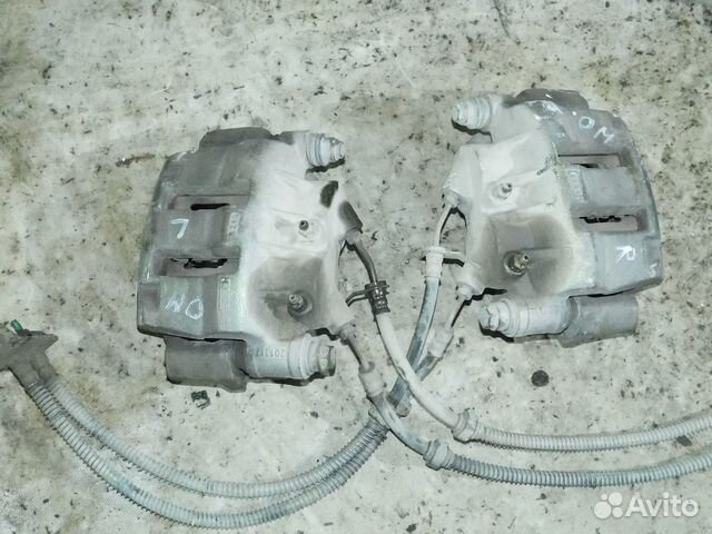 Суппорт передний двухконтурный рено мастер 2