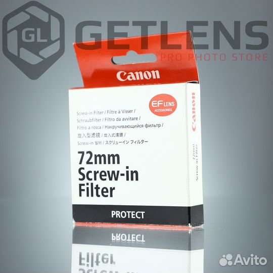 Canon Protect Screw-in Filter for EF Lens (72mm)