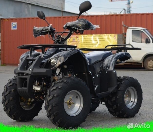 Новые. ATV Grizzli-L 125/8-R. и. Шлем. Мото159
