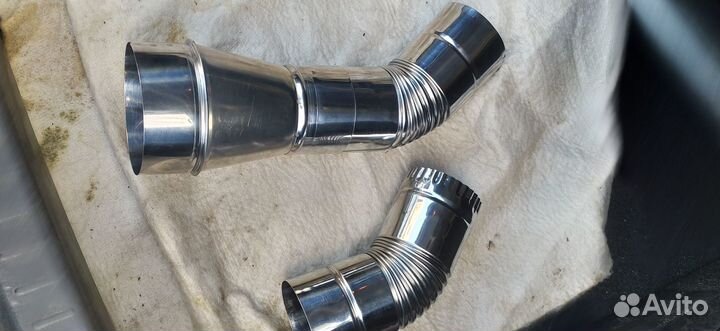 Изготовление переходов для дымоходов