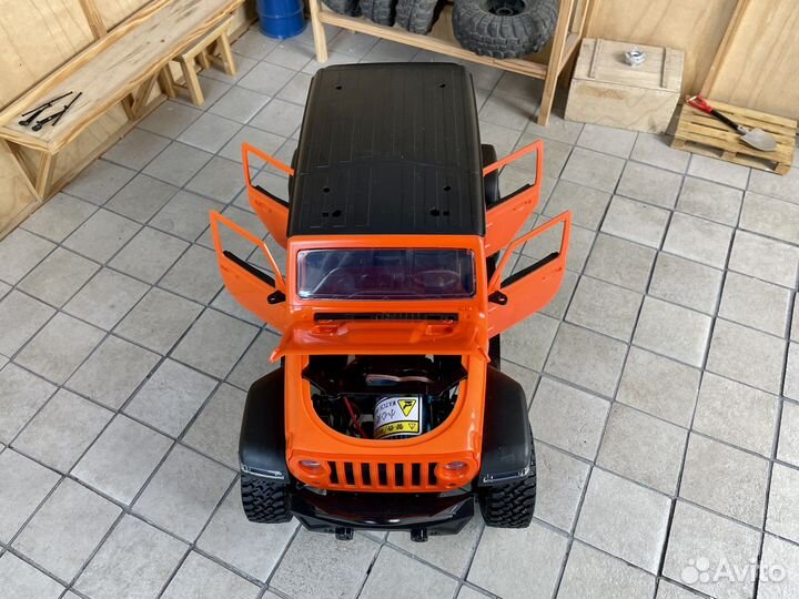 Джип на радиоуправлении MN 128 RTR комплект