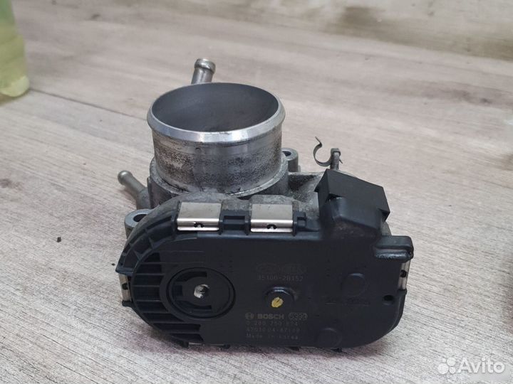 Дроссельная заслонка Hyundai solaris 1 rio 3