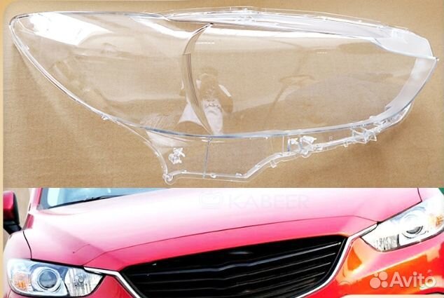 Стекло фары Mazda 6 GJ