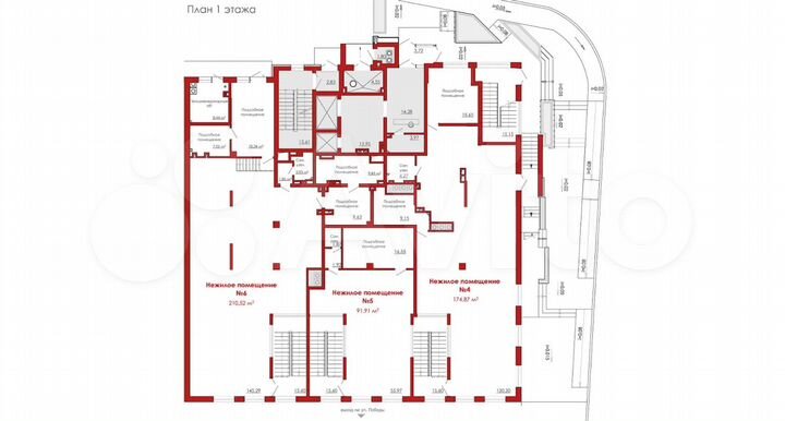 Свободного назначения, 210.52 м²
