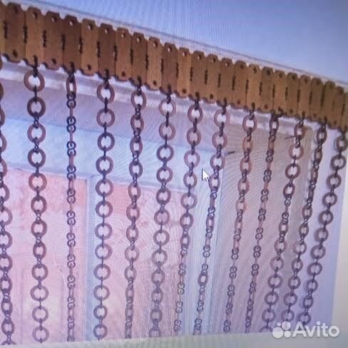 Декоративная штора для дверного проема