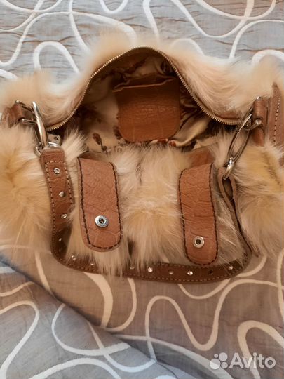 Сумка женская меховая