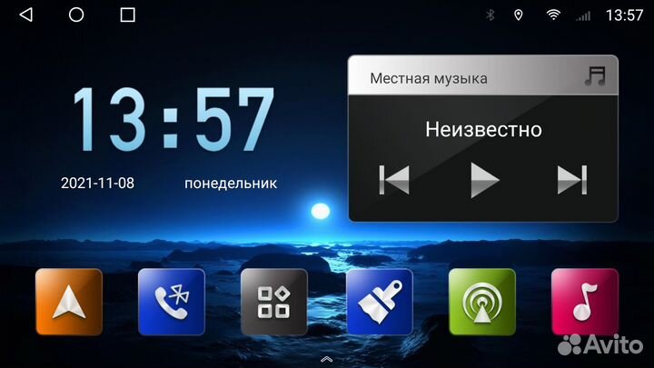 Штатная магнитола Toyota Prius 20 Android 11 2+32