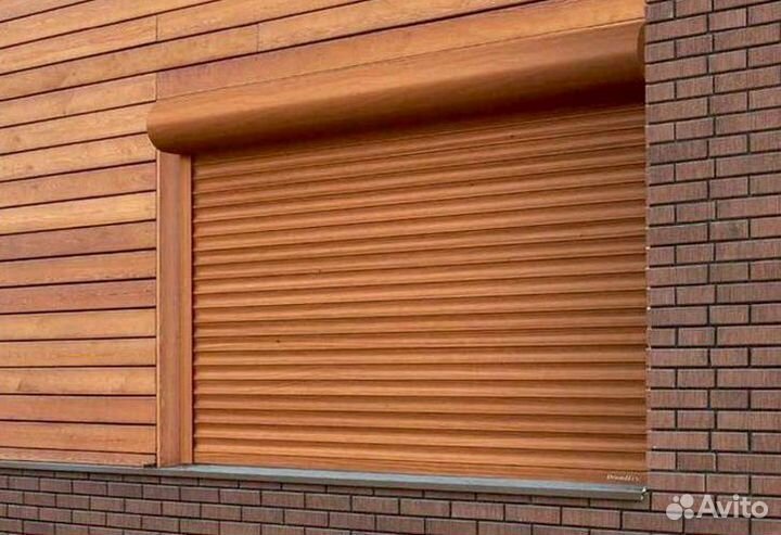 Гаражные секционные ворота рольставни