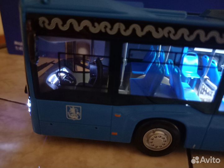 Автобус Камаз Нефаз 5299 Мосгортранс 1/43
