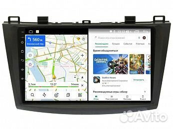 Магнитолы на mazda 3 2009-2013